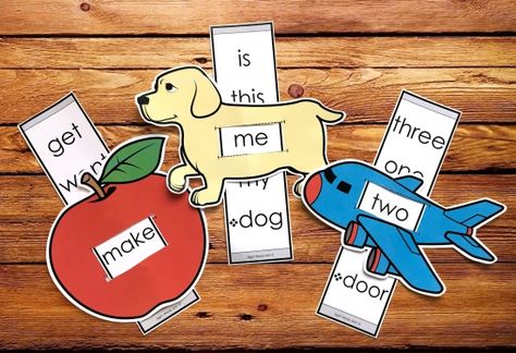 How fun are these sight word sliders?! Find them in our brand new sight words collection! Word Sliders, How To Make Sliders, Hooked On Phonics, Super Teacher, Teacher Worksheets, Activity Ideas, Cvc Words, Sight Word, Print Out