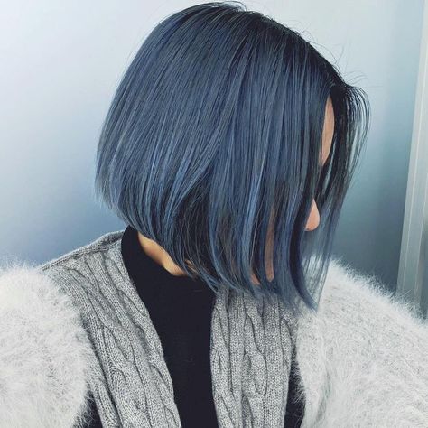 Salon Photography, Short Blue Hair, Korean Hair Color, Hair Color Underneath, Shot Hair Styles, Short Hair Color, Dye My Hair, Hair Dye Colors, Hair Color Balayage