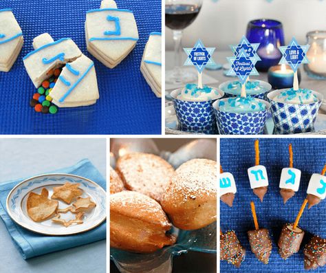 20 Hanukkah food craft ideas Cookies Marshmallow, Food Crafts For Kids, Hannukah Recipes, Chanukah Crafts, Food Craft Ideas, Diy Hanukkah, Hanukkah Party, Hanukkah Crafts, Chanukah Party