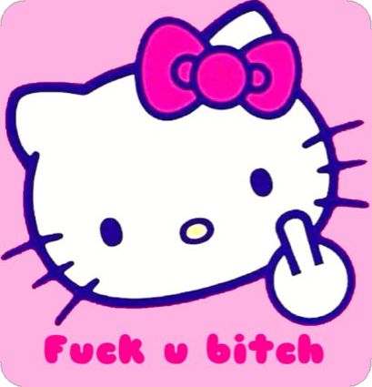 Hello kitting middle finger ,hello kitty flipping off , savage hello kitty Hello Kitty Funny Pfp, Hello Kitty Flipping Off, Flipping Off Wallpaper, Hello Kitty Laughing, Long Middle Finger, Hello Kitty Pfp Y2k, Hello Kitty Middle Finger, Middle Finger Pfp, Hello Kitty Funny