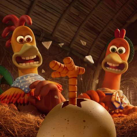 Aardman and Netflix are reteaming for two exciting new movies—CHICKEN RUN: DAWN OF THE NUGGET, a sequel to the acclaimed 2000 film, and a new Wallace & Gromit film from Nick Park! Here’s a first look of CHICKEN RUN: DAWN OF THE NUGGET, starring Thandiwe Newton, Zachary Levi & Bella Ramsey, hatching only on Netflix in 2023. Chicken Run Movie, Run Movie, Nick Park, The Nugget, Bella Ramsey, Aardman Animations, Chicken Run, Zachary Levi, Childhood Movies