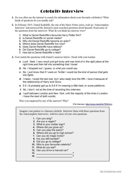 Questions To Ask Celebrities, Job Interview Meme, Funny Interview Questions, Celebrity Interview Questions, Silly Questions To Ask, Interview Questions To Ask, Esl Reading, Funny Interview, Funny Jobs