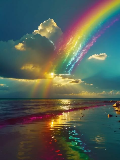 Amazing Nature Photography Real Heavens, Rainbow Photography Nature, Rainbow Images, Art Final, Rainbow Photography, Rainbow Photo, Heaven Art, Beautiful Nature Wallpaper Hd, God's Promise