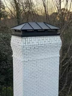 Masonry Chimney Caps | Chimney Cap Products Chimney Chase Exterior, Chimney Caps Ideas, Chimney Caps, Chimney Pots, Restored Farmhouse, Chimney Cap, Chimney Sweep, Architecture Board, Fireplace Remodel