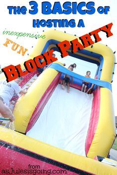 4th Of July Block Party, Block Party Food, Block Party Games, Community Picnic, Neighborhood Events, Village Fair, Neighborhood Activities, Halloween Block Party, Block Party Invitations