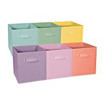 Check this out at Amazon Organizing Pantry, Closet Clothes Storage, Cube Storage Shelves, Fabric Storage Cubes, Baskets For Shelves, Cube Storage Bins, Storage Cubes, Collapsible Storage, Storage Cube