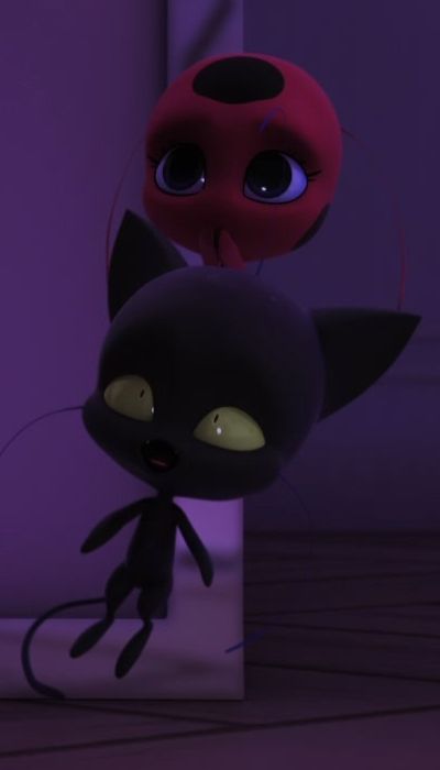 Tiki And Plagg Matching Pfp, Plagg And Tikki Miraculous, Miraculous Kwami Wallpaper, Tikki And Plagg Wallpaper, Miraculous Tikki And Plagg, Miraculous Ladybug Tikki And Plagg, Miraculous And Cat Noir, Tikki Wallpaper, Plagg And Tiki