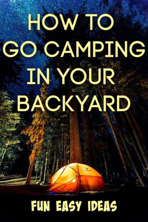 Learn tips and tricks for camping out in your backyard #backyardcamping #camping #campout #kidscamping #tentcamping #backyardcampout #campingactivites Family Backyard Campout, Backyard Camp Out Ideas, Backyard Camping Aesthetic, Backyard Camping Ideas For Kids, Backyard Campout, Camp Party, Volleyball Set, Campfire Songs, Children Health