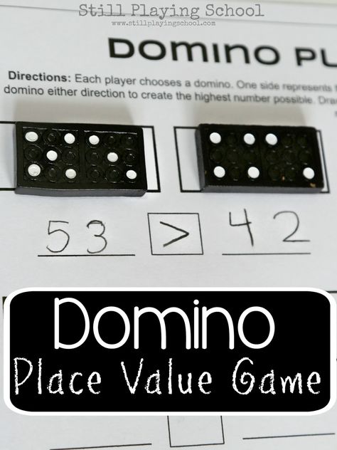 Place Value Math Games, Place Value Game, Place Value Games, Math Place Value, Math Games For Kids, Math Game, Second Grade Math, Math Methods, Math Workshop