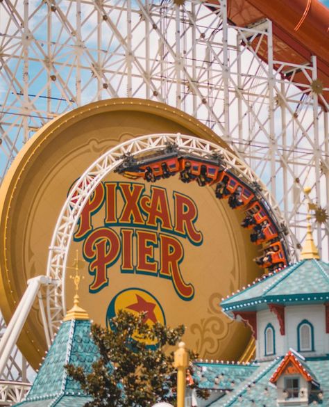 Pixar Pier, Disney California Adventure Park, California Adventure Park, Shirt Making, Disney California Adventure, Lemon Raspberry, Disney California, Adventure Park, Disney Shirt