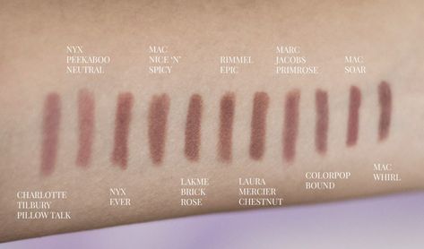 MAC Whirl Lip Pencil Dupes - All In The Blush Mac Whirl Lip Liner, Whirl Lip Liner, Mac Whirl, Mac Lip Liner, Mac Lip Pencil, Sephora Lip, Mac Lip, Soft Spoken, Creamy Texture