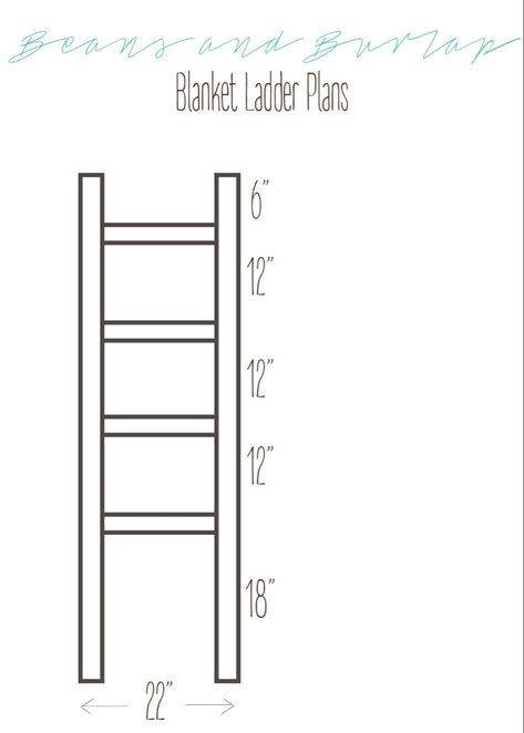 Blanket Ladder Plans, Quilt Ladder, Diy Blanket, Diy Blanket Ladder, Diy Ladder, Blanket Ladder, Diy Quilt, Diy Furniture Projects, Woodworking Projects Diy