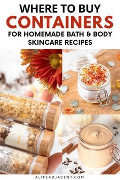 Bath And Body Packaging, Bath Salts Diy Recipes, Diy Sugar Scrub Recipe, Body Care Recipes, Homemade Skincare, Bath Salts Recipe, Bath Salts Diy, Diy Body Butter, Sugar Scrub Homemade