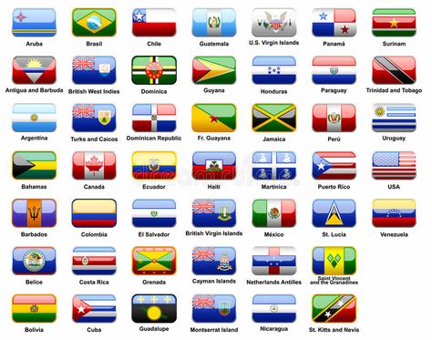 American flags of countries. Flags of the Americas, Latin flags, set of flags, v , #AFFILIATE, #Flags, #Americas, #Latin, #American, #flags #ad Latin American Flags, Flags Illustration, World Flags, Fun Music, Flag Country, American Flags, Flags Of The World, Great Food, Stock Photography Free