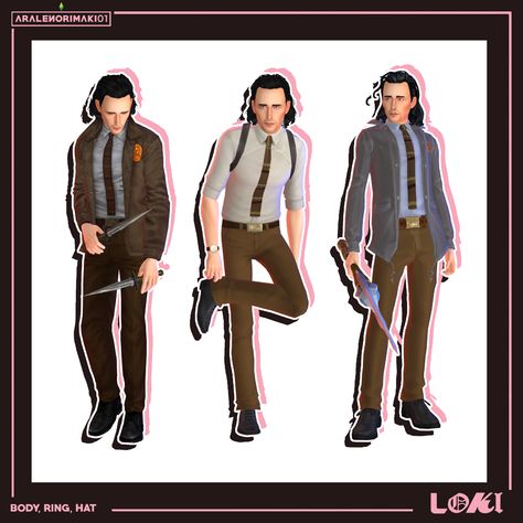 Spiderverse Sims 4 Cc, Sims 4 Loki Cc, Sims 4 Cc Xmen, Marvel Cc Sims 4, Sims 4 Cc Marvel, Loki Tva, Old Man Costume, Loki Costume, Swift Outfits