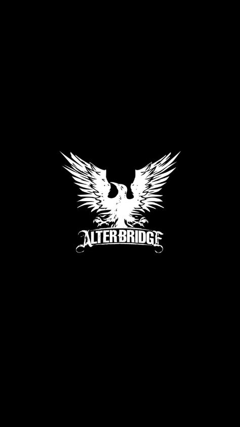 Alter bridge-blackbird Alter Bridge Logo, Alter Bridge Wallpaper, Business Casual Attire For Men, Bridge Wallpaper, Rock Band Logos, Alter Bridge, Best Rock Bands, Heavy Metal Rock, Calf Sleeve