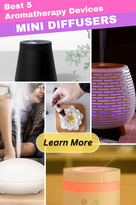 5 best mini diffusers Best Diffuser, Mini Diffuser, Best Essential Oils, Get The Job, Computer Keyboard, Aromatherapy, Essential Oils, Healing, Good Things