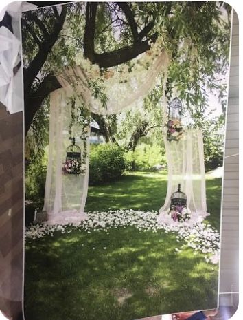 Wedding Under Trees, Wedding Alters, Wedding Setup, Deco Champetre, Summer Garden Wedding, Enchanted Forest Wedding, Under A Tree, Outdoor Wedding Decorations, Outside Wedding