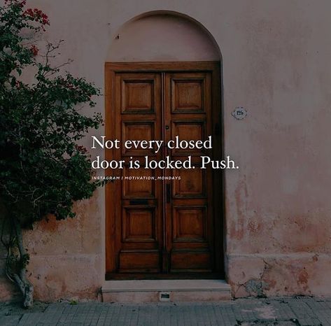 Every closed door isn't locked and even if it is...YOU just might have the key! Search within to unlock a world of possibilities! . . ✅ Follow @kide_taita for more - 👉 @kide_taita 👈 👉 @kide_taita 👈 👉 @kide_taita 👈 👉 @kide_taita 👈 👉 @kide_taita 👈 👉 @kide_taita 👈 - . . . . . . . . . . . . . . . . . . . . #strong #houseofleaders #positiveenergyplus #belief #entrepreneurlife #residualincome #wisdomoftheday #motivationalquotes #makemoneyonline #millionaremindset #networkmarketing #... Closed Quotes, Closed Door Quotes, Door Quotes, Fitness Motivation Quotes Inspiration, Monday Quotes, Inspirational Quotes For Women, Popular Quotes, Trendy Quotes, Quotes Motivational