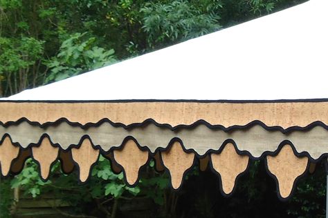 Boutique Tents | Valances — Boutique Tents Drapery Styles, Curtain Trim, Custom Valances, Small Tent, Couture Fabric, Large Tent, Tent Fabric, Event Tent, Visual Language