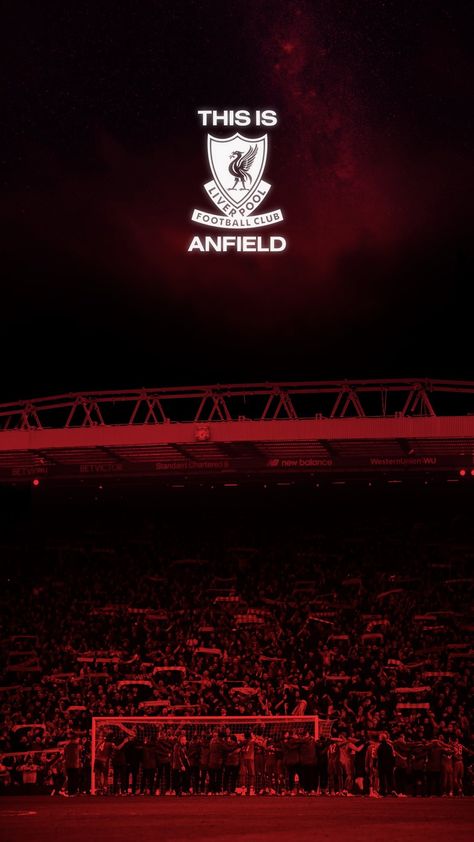 This is Anfield This Is Anfield Wallpaper, Liverpool Aesthetic Wallpaper, Anfield Stadium Wallpaper, Anfield Wallpaper, Liverpool Wallpaper, Football Inspiration, Liverpool Football Club Wallpapers, Ynwa Liverpool, Stadium Wallpaper