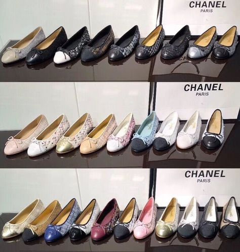 Chanel ballet flats