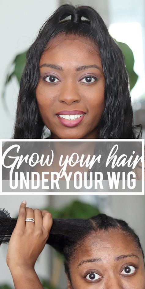 Under Wig Protective Styles, Style For Natural Hair, Wig Natural Hair, Wearing Wigs, How To Wear A Wig, Protective Style, Best Wigs, Headband Wigs, 4c Hairstyles