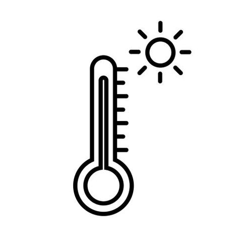 Thermal Comfort, Hot Weather, Preschool Crafts, Vector Art, Preschool, Vector Free, Clip Art, For Free, Tattoos