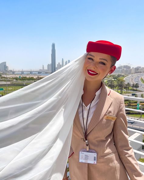 Amanda King, Emirates Cabin Crew, Dream Jobs, Emirates Airline, Dream Future, Flight Attendant Life, Women's Uniforms, Flight Attendants, Cabin Crew