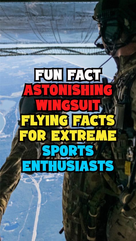 You might see some action movie stars (or rather, the stunt double) perform wingsuit flying stunts in a movie. However, you might not know much about the history behind this simple yet amazing piece of sportswear. Thankfully, we’re here to provide you with some interesting information and facts regarding wingsuit flying. #awesomefacts #awesomefactsunbelievable #awesomefactsmindblowing #awesomefactsforkids #doyouknowfactsawesome #unbelievablefactsmindblowingawesome Wingsuit Flying, Action Movie Stars, Stunt Doubles, Action Movie, Interesting Information, Extreme Sports, Mind Blown, The History, Movie Stars