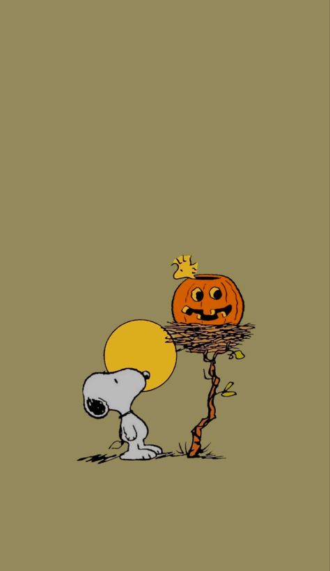 Snoopy Witch Wallpaper, Peanuts Wallpaper Halloween, Snoopy Fall Phone Wallpaper, Snoopy Woodstock Halloween, Fall Aesthetic Animated, Snoopy October Wallpaper, Aesthetic Wallpaper Holiday, Charlie Brown Autumn Wallpaper, Snoopy And Woodstock Fall Wallpaper