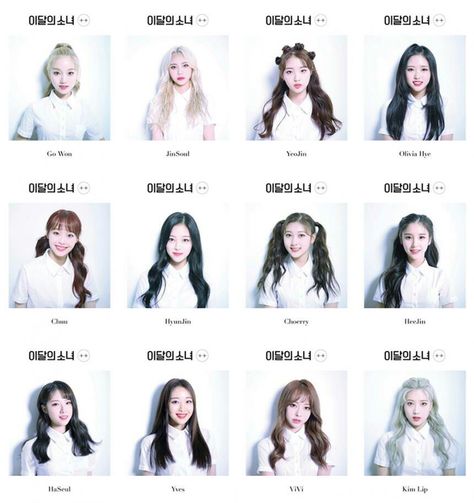 Loona Members Names, Park Joy, Kpop Comeback, Group Names Ideas, Korean Hair Color, Last Minute Birthday Gifts, The Idol, Chuu Loona, Korean Hair