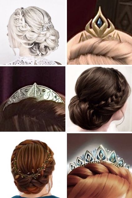 Frozen Hairstyles, Frozen Crown, Queen Iduna, Anna Hair, Frozen Jr, Unicorn Hair Color, Elsa Hair, Disney Princess Hairstyles, Braided Hairstyles Men