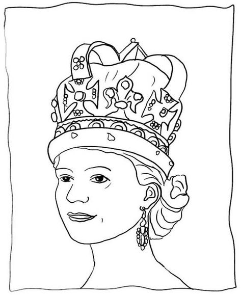 Queen coloring pages for your little one. They are free and easy to print. The collection is varied for different skill levels. Pin it. #coloringpages #freeprintables #freecoloringpages Queen Coloring Pages, Queen Clipart, Ballerina Coloring Pages, Queen Drawing, Outline Images, Queen Queen, Queen Birthday, Outline Drawings, Zen Doodle