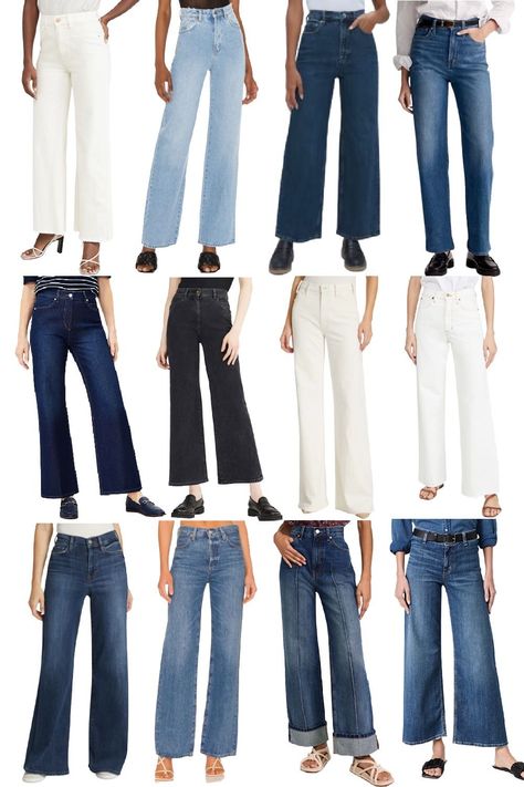 Shortening Wide Leg Jeans, Hight Waist Wide Leg Jeans Outfit, Faded Wide Leg Jeans Outfit, Wide Leg Jeans With Heels Outfits, High Rise Wide Leg White Jeans Outfit, Slim Wide Leg Jeans, Wide Leg Jeans Loafers Outfit, Dark Denim Wide Leg Jeans Outfit, Wide Leg Jeans Office Outfit