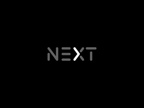 Next by aninndesign | Dribbble | Dribbble Font Design Logo Style, Digital Typography Design, Nxt Logo, 3 Letter Logo, Next Logo Design, Videography Business, Move Logo, 2023 Logo, Next Logo