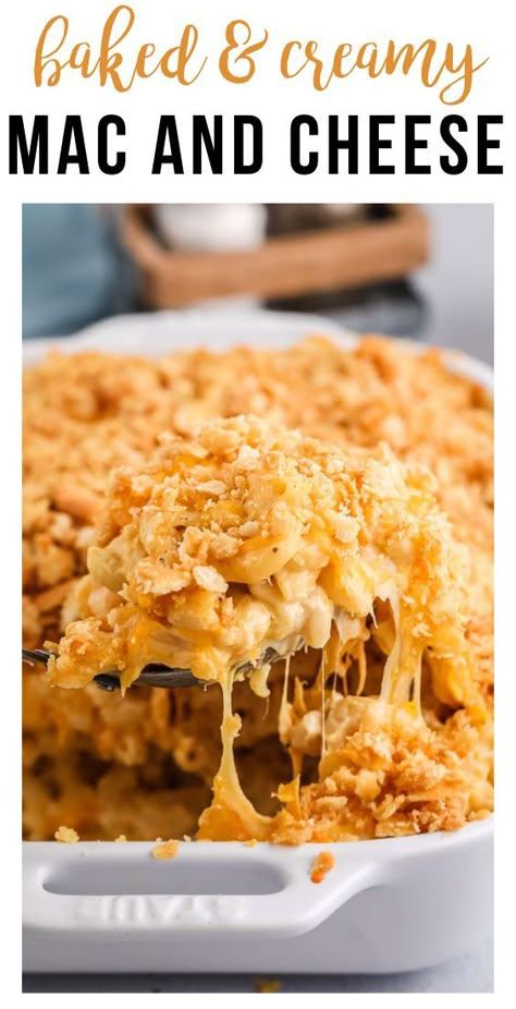 Pregnancy Freezer Meals, Creamy Baked Mac And Cheese, Happy Money Saver, Different Types Of Cheese, Weekday Recipes, Vegetarian Freezer Meals, Easy Mac N Cheese, Mac And Cheese Casserole, Chicken Freezer Meals