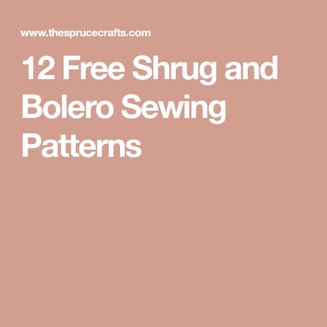 10 Free Sewing Patterns for Chic Jackets Fleece Shrug Pattern, Bolero Jacket Sewing Pattern Free, Diy Bolero Pattern, Bolero Jacket Pattern Free, Shrug Sewing Pattern Free, Shrug Pattern Sewing, Shrug Diy Sewing, Shrug Pattern Free, Bolero Free Pattern