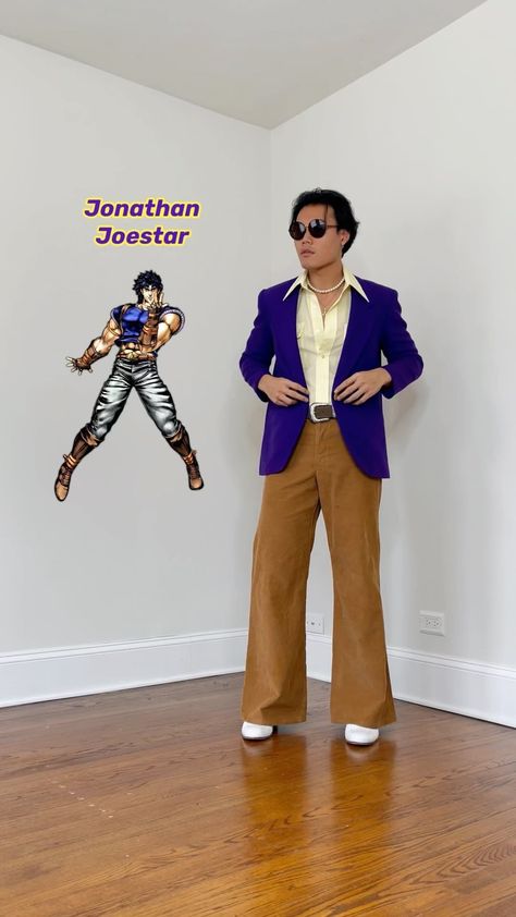 thetonytrn on Instagram: JoJo’s Bizarre Adventure has the best fits out of any anime. Don’t @ me . #jojo #jojosbizarreadventure #dapper #mensfashion #outfitideas… Jojo's Bizarre Adventure Inspired Outfits, Jojo's Bizarre Adventure Outfit Ideas, Jojo's Bizarre Adventure Fashion, Jojo's Bizarre Adventure Outfits, Jojo Outfit Ideas, Jojo Inspired Outfits, Jojo Outfits, Outfit Ideas Male, Bizarre Fashion