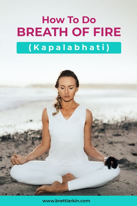 Learn how to do breath of fire and supercharge your pranayama breathing practice. It's my favorite yogic breathing technique, let me show you why! #breathoffire #kapalabhati #breathingyoga #breathingtechnique Abc Yoga, Pranayama Breathing Exercises, Yoga Sanskrit, Kundalini Yoga Poses, Yoga Breathing Techniques, Pranayama Breathing, Become A Yoga Instructor, Kundalini Meditation, Breath Of Fire