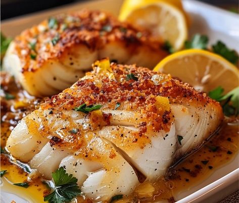 Lemon Pepper Baked Cod – Chloe foods Cod Fish Recipes Baked, Cod Fish Recipes, Fish Recipes Baked, Fish Dinner Recipes, Lemon Rice, Cod Recipes, Fish Recipes Healthy, Rice Ingredients, Cod Fish