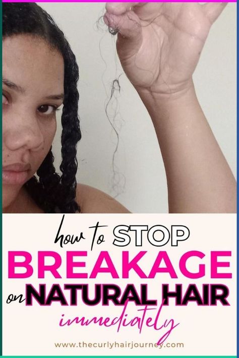 Find out how to stop hair breakage on natural hair quickly and easily. Stop hair breakage and watch your hair grow! Find out how to have a healthy hair routine with these healthy hair care tips and healthy hair tips. Haircare for natural hair involves hair washing to avoid frizzy hair and hair breakage. These curly hair care tips and hair health tips should be part of your extreme hair growth routine and hair regrowth routine if you have hair breakage or hair damage. Take these hair health tips for long hair care tips for healthy haircare tips and tricks, so steal my hair care routine for hair care growth.\n Long Hair Care Tips, Hair Health Tips, Tips For Long Hair, Curly Hair Care Tips, Hair Growth Routine, Natural Hair Maintenance, Reduce Hair Growth, Upper Lip Hair, Stop Hair Breakage