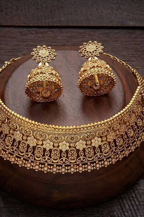 Real gold earrings