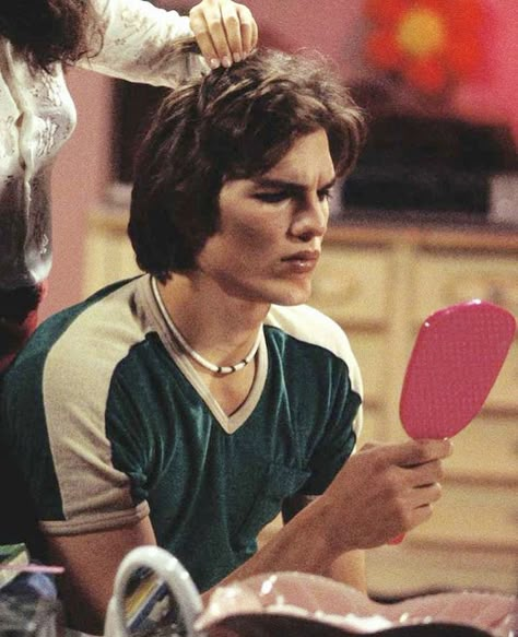 Ashton Kutcher 90s, The Ranch Netflix, Aston Kutcher, Kelso That 70s Show, Michael Kelso, Dark Haired Men, Ferris Bueller's Day Off, 90s Aesthetics, A League Of Their Own