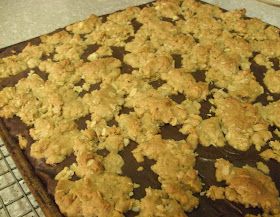 Revel Bars Recipe, Chocolate Revel Bars, Revel Bars, Yummy Oatmeal, Christmas Desert, Fair Foods, Kids Treats, I Am Baker, Bars And Cookies