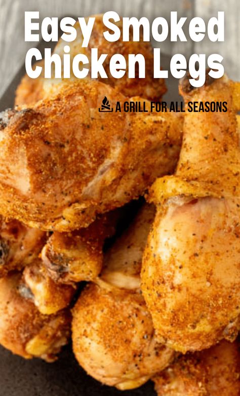 Chicken Drumsticks Smoker Recipes, Smoked Chicken Legs Electric Smoker, Traeger Chicken Drumsticks, Smoked Chicken Drumsticks Electric Smoker, Smoker Chicken Drumsticks, Drumsticks Smoker, Smoked Chicken Drumstick Recipes, Smoked Drumsticks Chicken, Smoked Chicken Legs Recipes