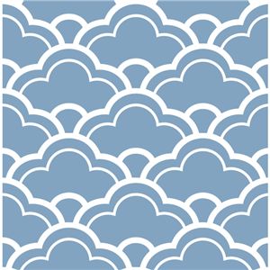 Silhouette Design Store - View Design #20594: scallop pattern Cloud Pattern Design, Asian Design Pattern, Cubicle Design, Radial Pattern, Scallop Pattern, Chinese Pattern, Silhouette Online Store, Stenciled Floor, Silhouette Stencil