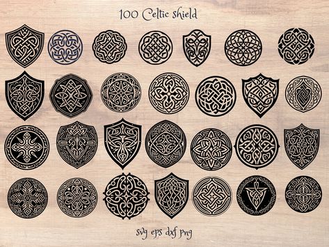 Alpha Female Wolf, Viking Shield Design, Viking Svg, Shield Symbol, Female Wolf, Viking Shields, Celtic Shield, Shield Vector, Making Stickers