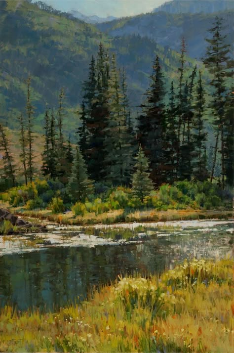 Sonora Desert, Copper Mountain, Landscape Art Painting, 수채화 그림, Colorado Rockies, Paintings I Love, Plein Air Paintings, Traditional Paintings, Nature Paintings