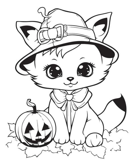 Free Printable Halloween Coloring Pages For Kids, Free Halloween Coloring Pages, Bricolage Halloween, Birth Colors, Halloween Worksheets, Fall Coloring, Christmas Coloring Sheets, Shingle Colors, Cat Coloring